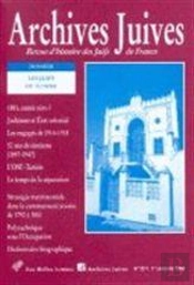 Archives Juives 32/1 1999