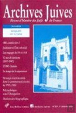 Bertrand.pt - Archives Juives 32/1 1999