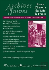 Archives Juives 45/2 2012