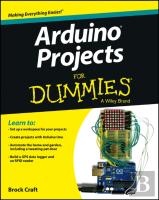 Arduino Projects For Dummies