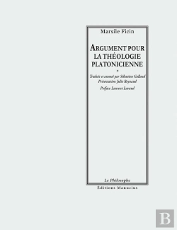 Bertrand.pt - Argument Pour La Theologie Platonicienne