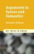 Arguments In Syntax And Semantics
