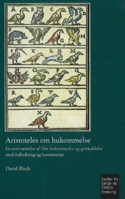 Bertrand.pt - Aristoteles Om Hukommelse