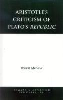 Aristotle'S Criticism Of Plato'S Republic