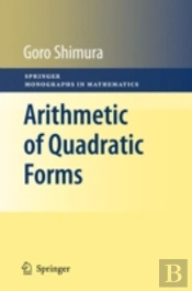 Arithmetic Of Quadratic Forms