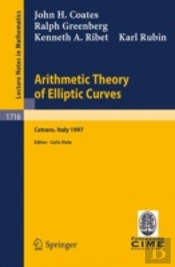 Arithmetic Theory Of Elliptic Curves