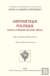 Arithmétique Politique Dans La France Du Xviiie Siècle