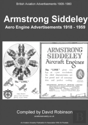 Armstrong Siddeley Aero Engine Advertisements 1918 - 1959