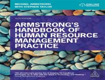 Armstrong'S Handbook Of Human Resource Management Practice