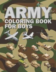 Army Coloring Book For Boys