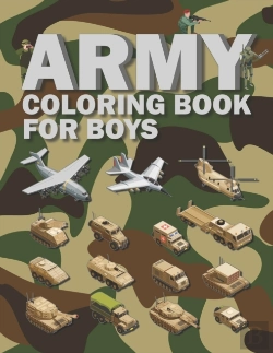Bertrand.pt - Army Coloring Book For Boys