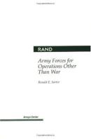 Army Forces For Operations Other Than War