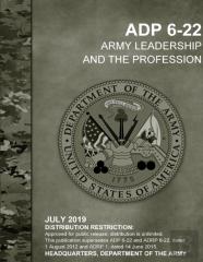 Army Leadership And The Profession (Adp 6-22)