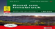 Around Innsbruck, Hiking, Cycling And Leisure Map