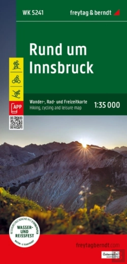 Bertrand.pt - Around Innsbruck, Hiking, Cycling And Leisure Map
