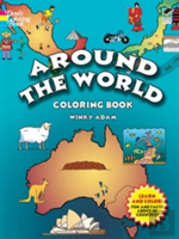 Around The World Coloring Book