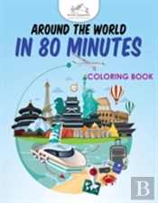 Around The World In 80 Minutes Coloring Book