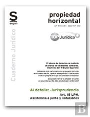 Art. 15 Lph. Asistencia A Junta Y Votaciones