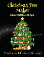 Art And Craft Ideas With Paper (Christmas Tree Maker)