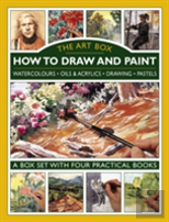 Art Box - How To Draw And Paint (4-Book Slipcase)