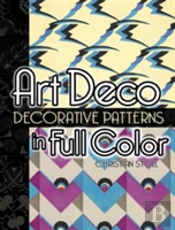 Art Deco Decorative Patterns In Full Color