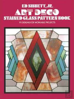 Bertrand.pt - Art Deco Stained Glass Pattern Book