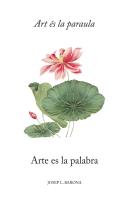 Art Es La Paraula Arte Es La Palabra