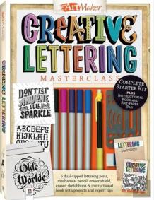 Art Maker Creative Lettering Masterclass Kit (Portrait)