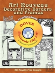 'Art Nouveau' Decorative Borders And Frames