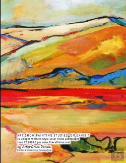 Bertrand.pt - Art Show Painting Studies  On Exhibit 10 Images Western Style Color Filled Landscapes June 27 2020 6 Pm Www.Gracedivine.Com By Artist Grace Divine