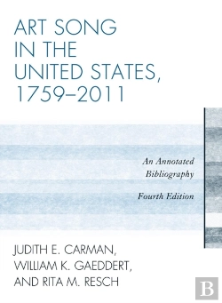 Bertrand.pt - Art Song In The United States, 1759-2011