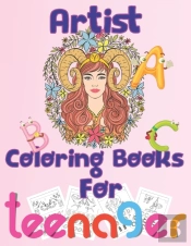Artist Coloring Book Teenager