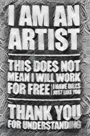 Artist  Humourous  Blank Creative Journal