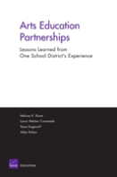 Arts Education Partnerships - Lessons Learned From One School