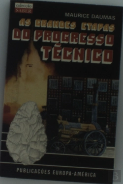 Bertrand.pt - As Grandes Étapas do Progresso Técnico
