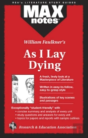 As I Lay Dying (Maxnotes Literature Guides)