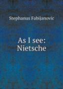 As I See