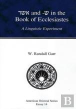 Asher And -She In The Book Of Ecclesiastes