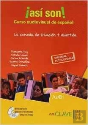 ¡Así Son! Curso Audiovisual + Dvd (A2-B1)
