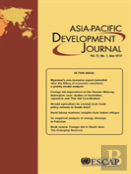 Asia Pacific Development Journal No. 1, June 2014