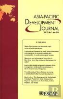 Asia-Pacific Development Journal