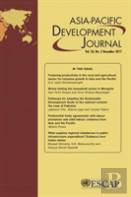 Asia-Pacific Development Journal, Volume 24, Number 2, December 2017
