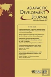 Asia-Pacific Development Journal, Volume 24, Number 2, December 2017