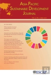 Asia-Pacific Sustainable Development Journal 2018, Issue No. 1