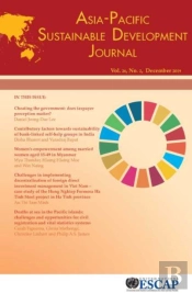Asia-Pacific Sustainable Development Journal 2019, Issue No. 2
