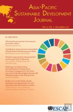 Bertrand.pt - Asia-Pacific Sustainable Development Journal 2019, Issue No. 2