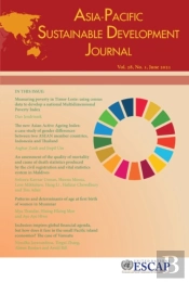 Asia-Pacific Sustainable Development Journal 2021, Issue No. 1