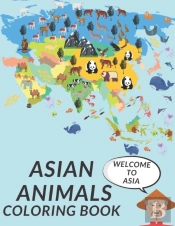 Asian Animals Coloring Book