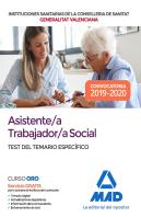 Asistente/A Trabajador/A Social De Las Instituciones Sanitarias De La Conselleria De Sanitat De La G