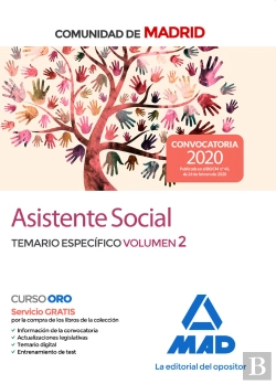 Bertrand.pt - Asistente Social De La Comunidad De Madrid. Temario Específico Volumen 2